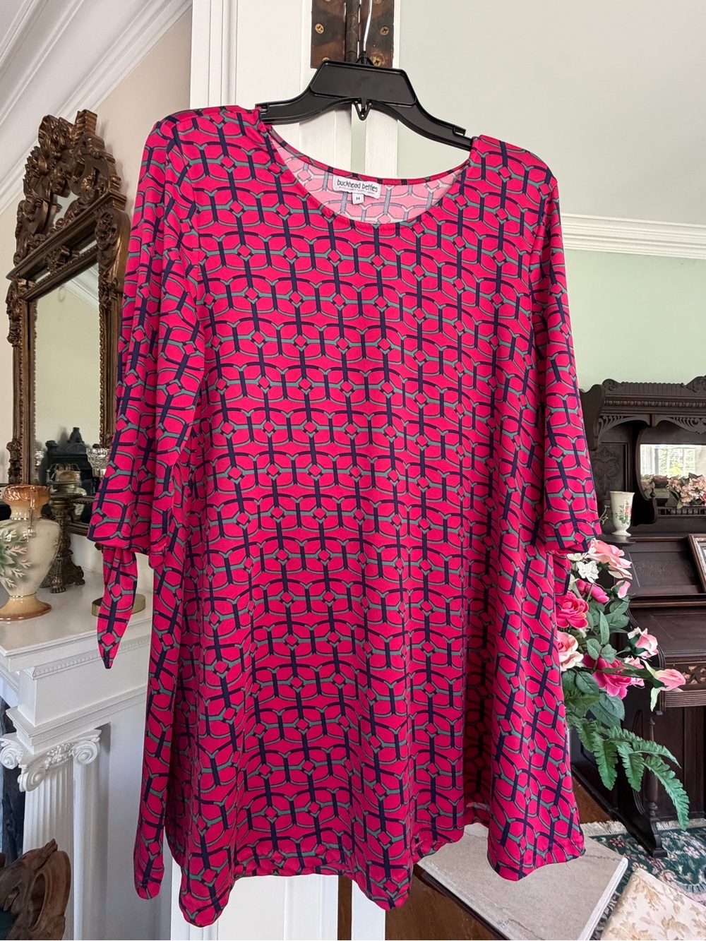 Buckhead Betties tunic, size medium